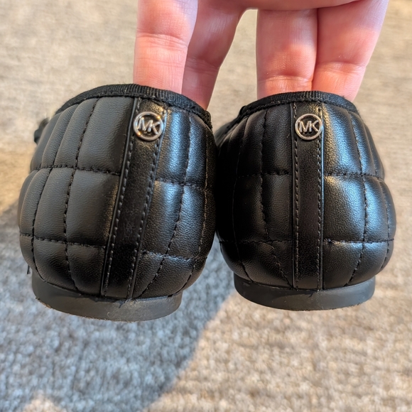 Michael Kors Mae Quilted Leather Ballet Flats - Picture 4 of 9